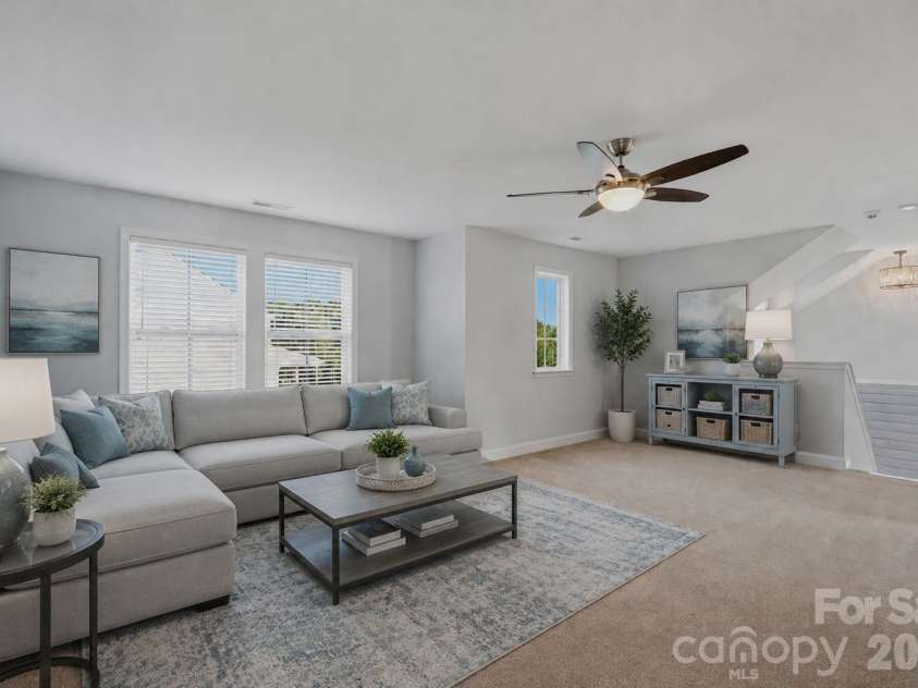 2107 Masons Bend Drive, Fort Mill, SC 29708.  MLS# CAR4391771, YatesRealty ID 31955. Upper loft virtually staged.