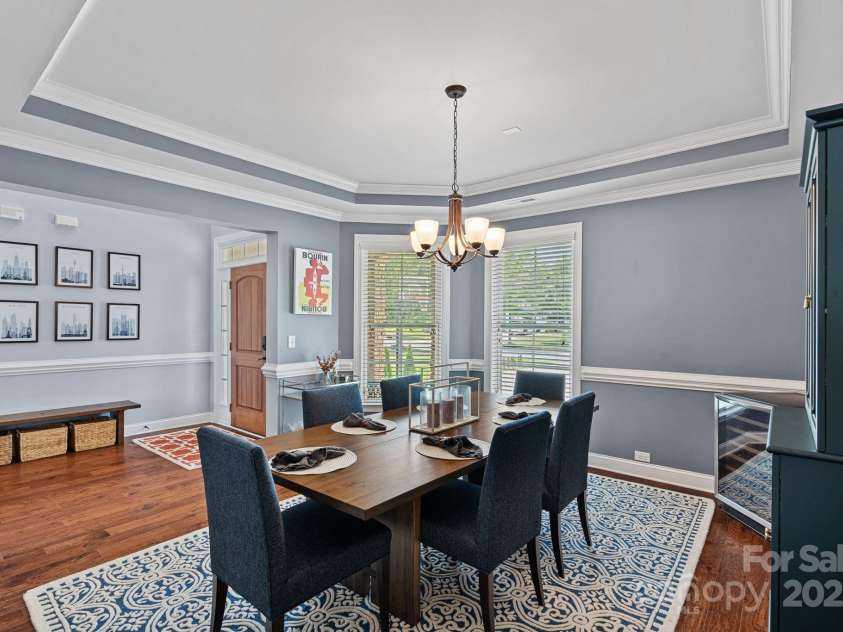 12214 Bonny Oaks Drive, Cornelius, NC 28031.  MLS# CAR4264474, YatesRealty ID 31958. Dining Room