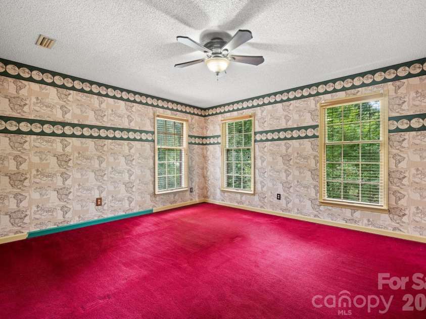3110 Ninth Tee Drive, Newton, NC 28658.  MLS# CAR4427024, YatesRealty ID 31959. Upstairs bedroom 3
