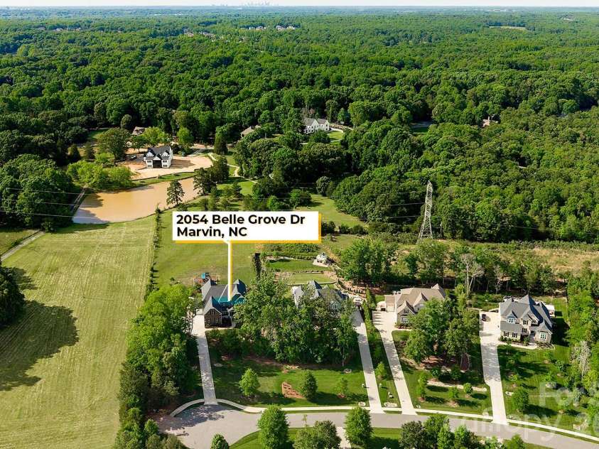 2054 Belle Grove Drive, Marvin, NC 28173.  MLS# CAR4379766, YatesRealty ID 31970. 