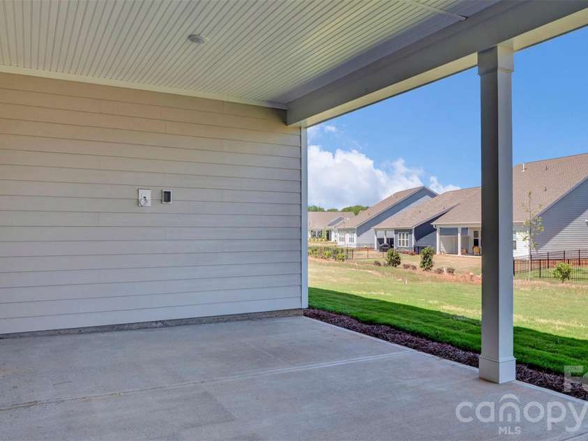 3026 Brush Creek, Monroe, NC 28110.  MLS# CAR4377340, YatesRealty ID 31975. Covered Lanai 
