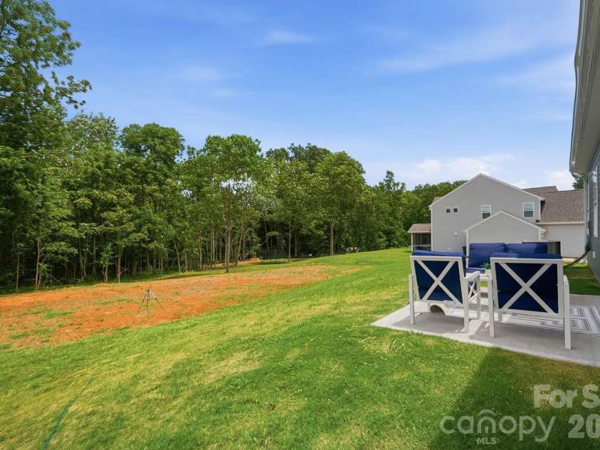 10806 Coble Road, Charlotte, NC 28227.  MLS# CAR4359421, YatesRealty ID 31977. Backyard