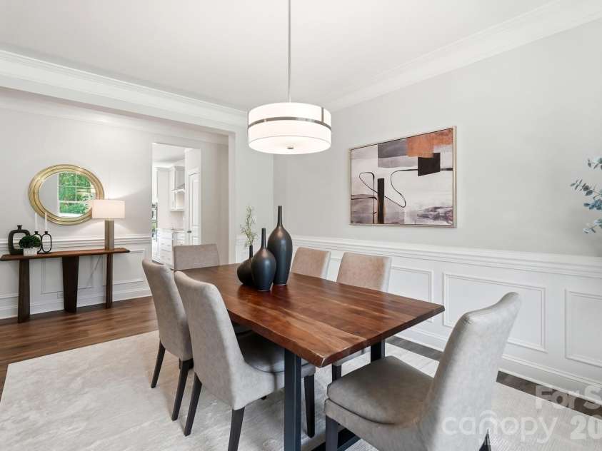 10806 Coble Road, Charlotte, NC 28227.  MLS# CAR4359421, YatesRealty ID 31977. Dining Room