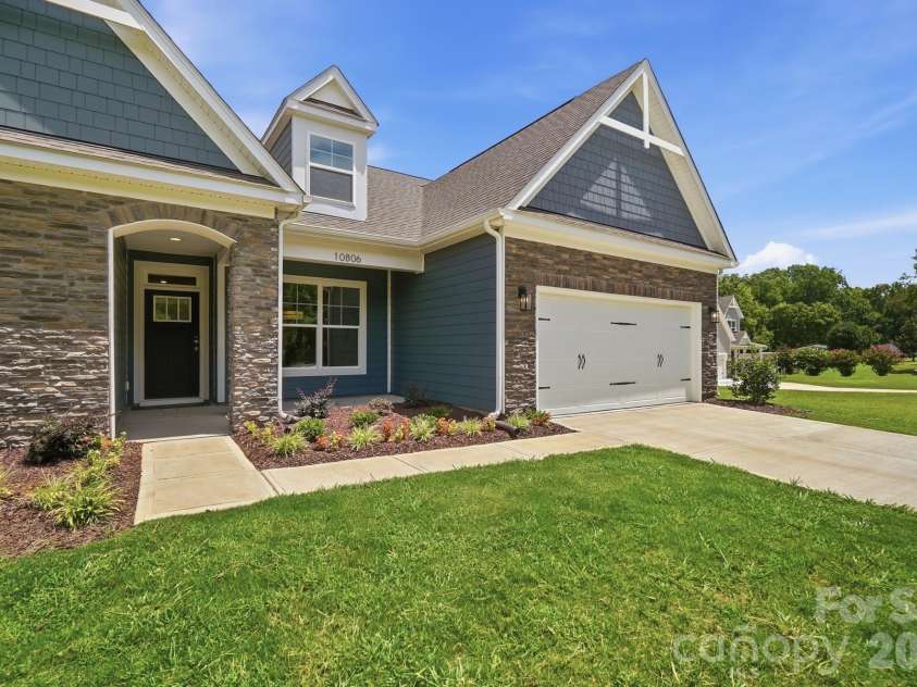 10806 Coble Road, Charlotte, NC 28227.  MLS# CAR4359421, YatesRealty ID 31977. Homesite 57 features a Caldwell F floorplan