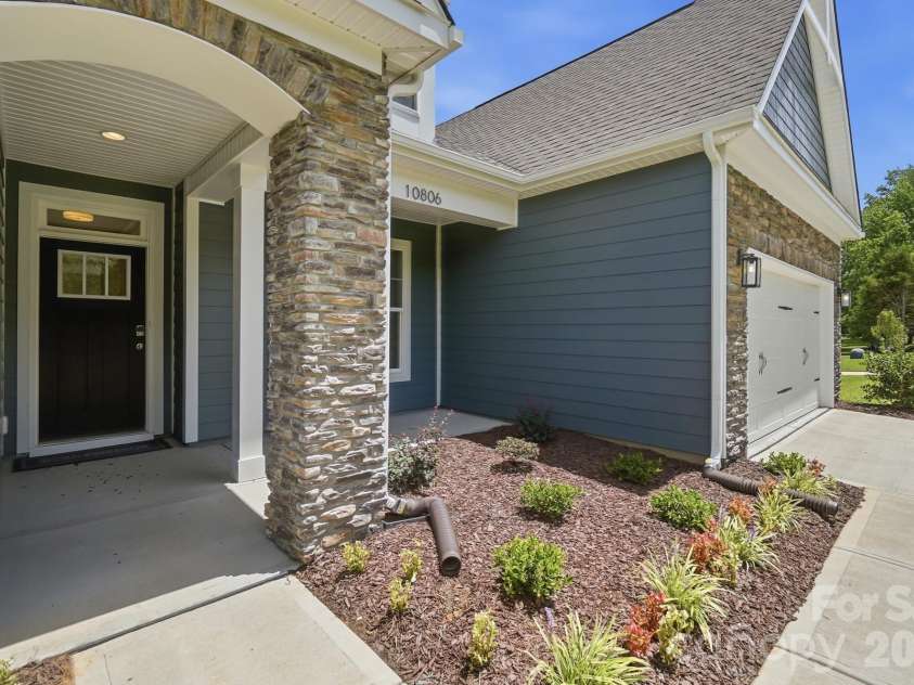 10806 Coble Road, Charlotte, NC 28227.  MLS# CAR4359421, YatesRealty ID 31977. Homesite 57 features a Caldwell F floorplan