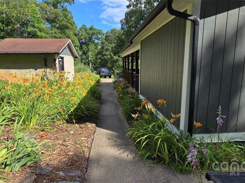 414 Pine Cove Road, Old Fort, NC 28762.  MLS# CAR4276158, YatesRealty ID 31977. Side