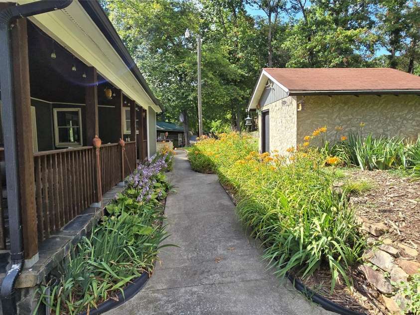 414 Pine Cove Road, Old Fort, NC 28762.  MLS# CAR4276158, YatesRealty ID 31977. Storage building