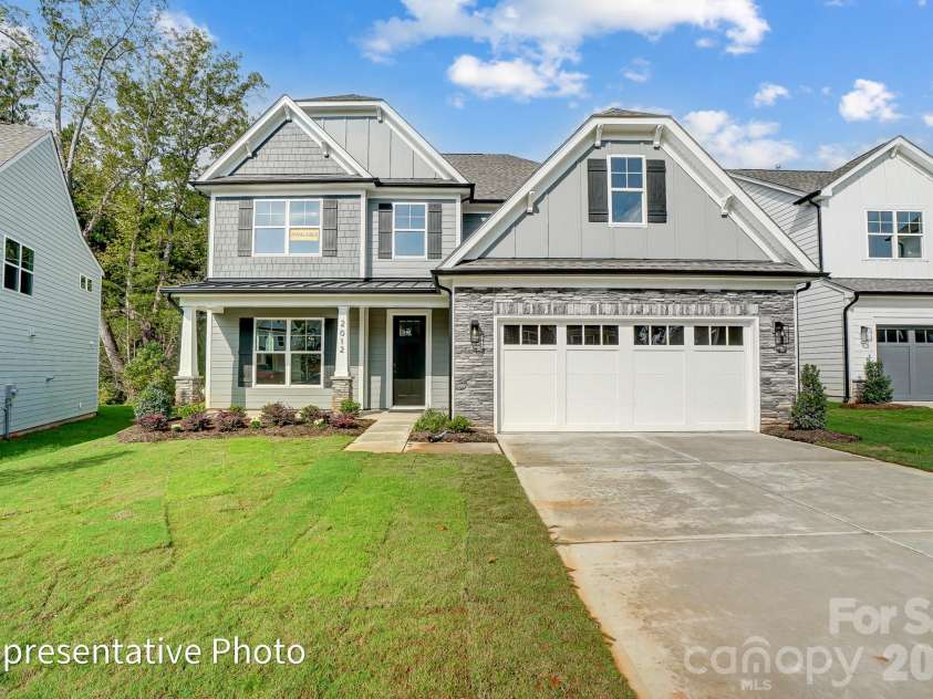 8011 James Query Road, Charlotte, NC 28227.  MLS# CAR4395378, YatesRealty ID 31979. Homesite 2 features a McDowell C floorplan