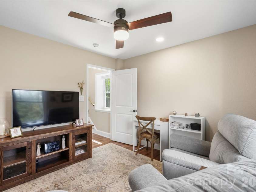 34 Justice Drive, Leicester, NC 28748.  MLS# CAR4394117, YatesRealty ID 31989. Downstairs bedroom 2