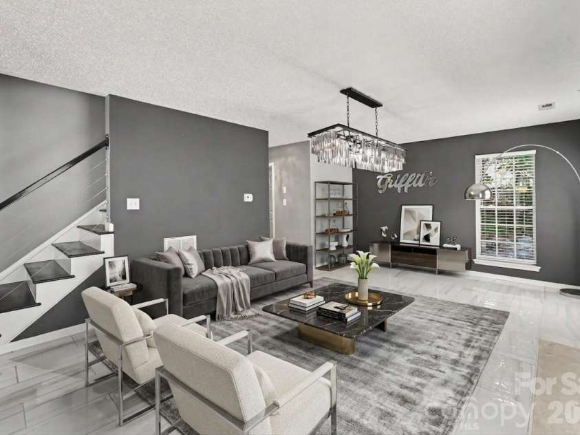 1131 Morning Glory Drive, Charlotte, NC 28262.  MLS# CAR4394711, YatesRealty ID 31990. Virtually staged