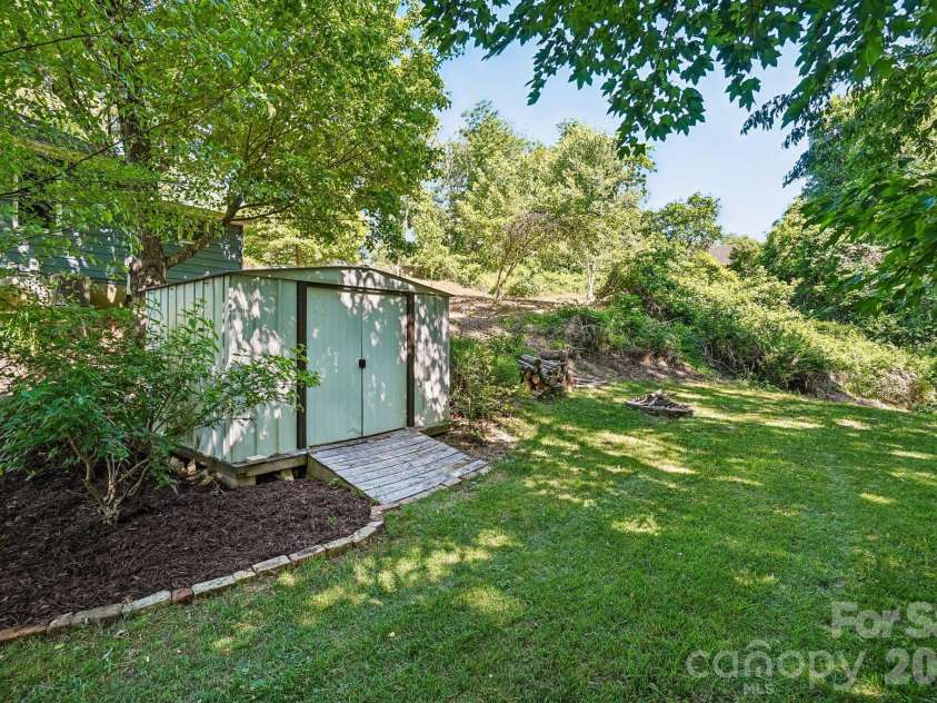 3 View Street, Asheville, NC 28803.  MLS# CAR4383178, YatesRealty ID 31991. Shed