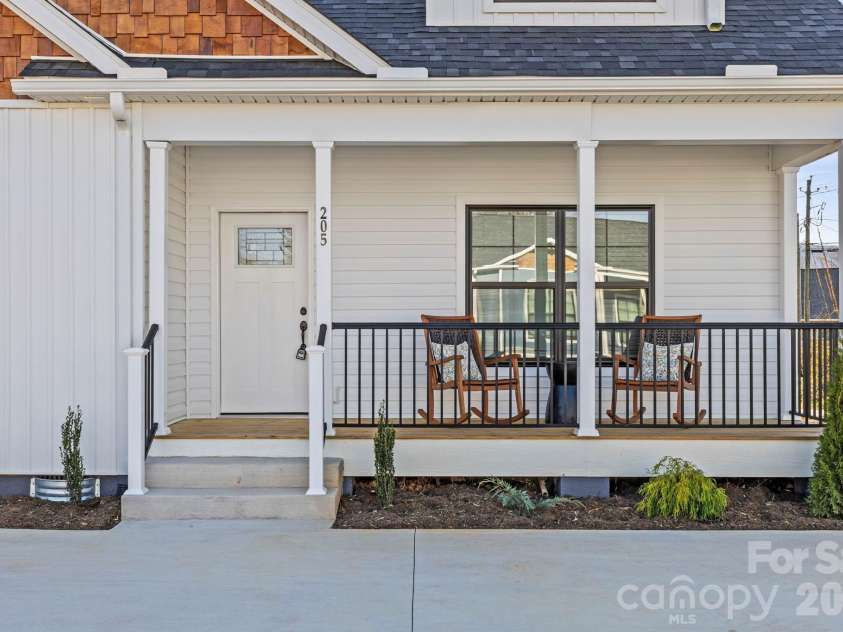 205 Southern Charm Road, Arden, NC 28704.  MLS# CAR4327536, YatesRealty ID 3200. Covered Front Porch
