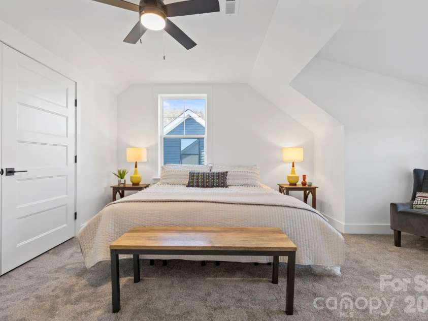 205 Southern Charm Road, Arden, NC 28704.  MLS# CAR4327536, YatesRealty ID 3200. Upper Level Bedroom 3