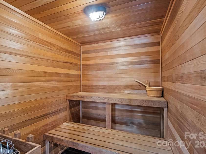17235 Connor Quay Court, Cornelius, NC 28031.  MLS# CAR4291323, YatesRealty ID 32005. Lower Level Sauna