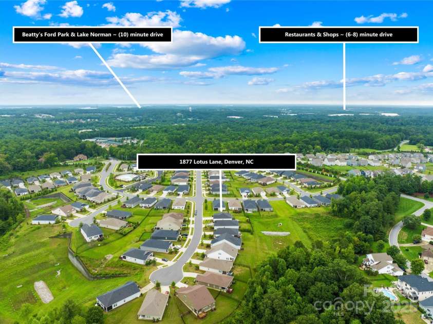 1877 Lotus Lane, Denver, NC 28037.  MLS# CAR4290398, YatesRealty ID 32006. 
