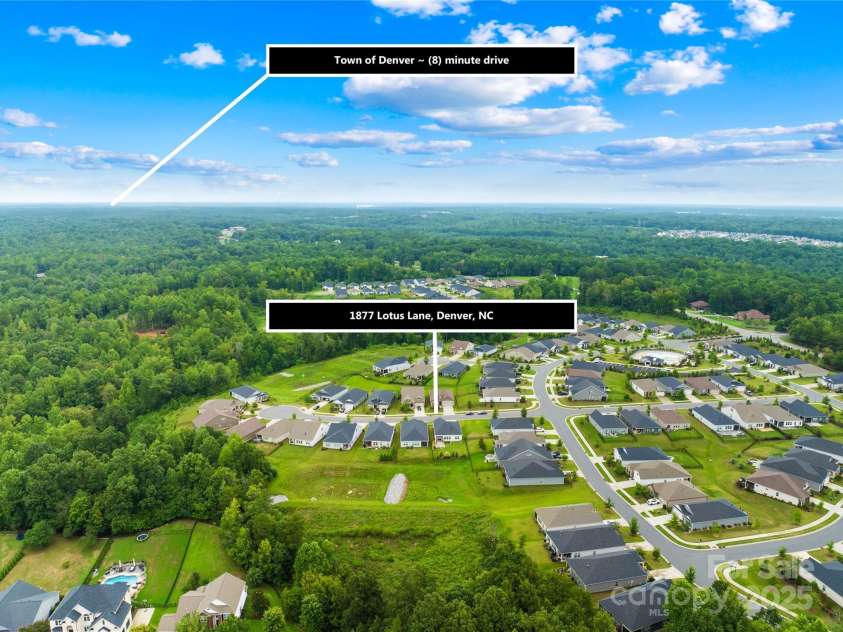 1877 Lotus Lane, Denver, NC 28037.  MLS# CAR4290398, YatesRealty ID 32006. 