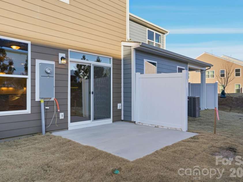 4211 Black Court, Harrisburg, NC 28075.  MLS# CAR4237204, YatesRealty ID 32013. Rear patio