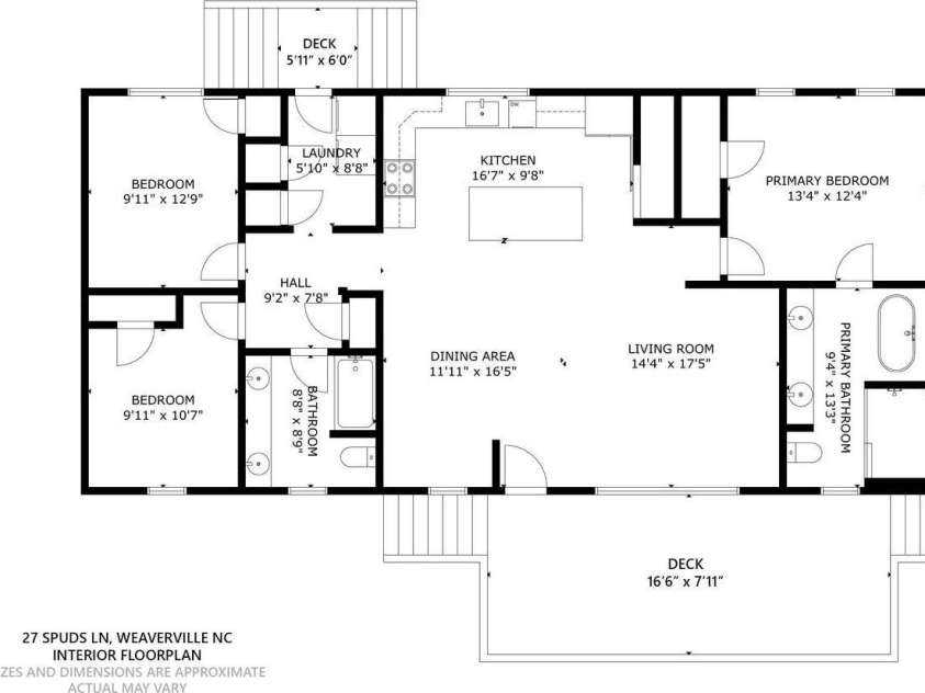 27 Spuds Lane, Weaverville, NC 28787.  MLS# CAR4392739, YatesRealty ID 32014. 