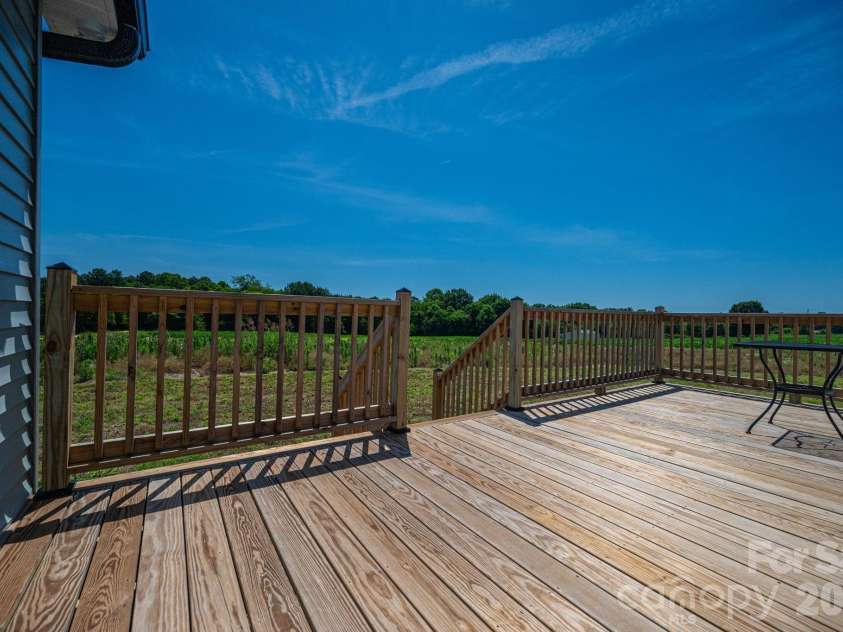 2128 Chatfield Road, Shelby, NC 28150.  MLS# CAR4389467, YatesRealty ID 32021. Large Back Deck