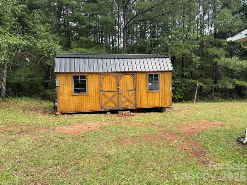 211 Corry Lane, Bostic, NC 28018.  MLS# CAR4392123, YatesRealty ID 32023. Large Outbuilding