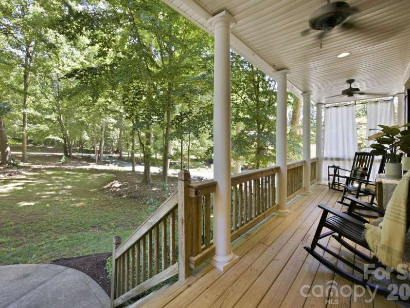 2006 Wedgewood Drive, Weddington, NC 28104.  MLS# CAR4381353, YatesRealty ID 32026. Cozy Front Porch
