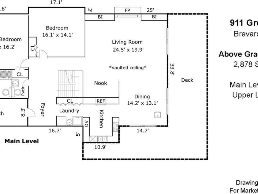911 Green Hill Road, Brevard, NC 28712.  MLS# CAR4391407, YatesRealty ID 32029. 