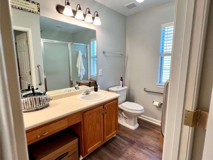 113 Indian Paint Brush Drive, Mooresville, NC 28115.  MLS# CAR4285325, YatesRealty ID 32030. Master bathroom