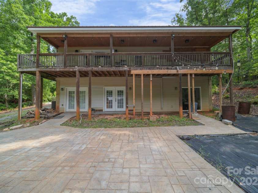 147 Hedgeline Drive, Troy, NC 27371.  MLS# CAR4278017, YatesRealty ID 32036. Back of House