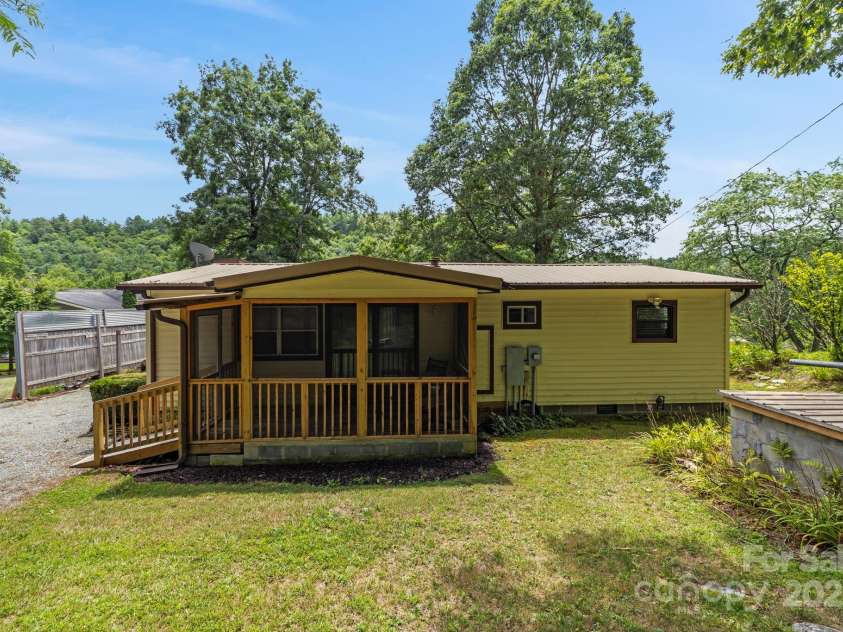 105 Corn Drive, Cedar Mountain, NC 28718.  MLS# CAR4289509, YatesRealty ID 32046. Front view