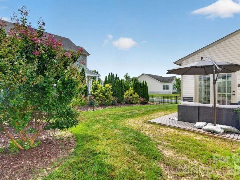 1677 Scarbrough Circle, Concord, NC 28025.  MLS# CAR4390698, YatesRealty ID 32046. Backyard