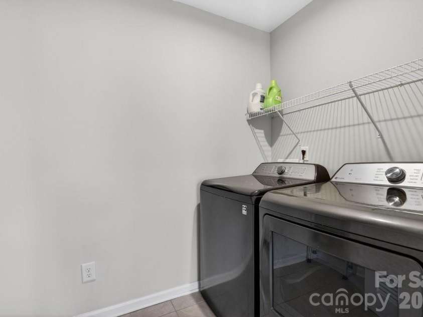 1677 Scarbrough Circle, Concord, NC 28025.  MLS# CAR4390698, YatesRealty ID 32046. Laundry