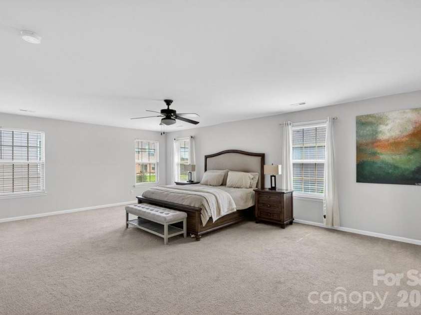 1677 Scarbrough Circle, Concord, NC 28025.  MLS# CAR4390698, YatesRealty ID 32046. Primary Bedroom