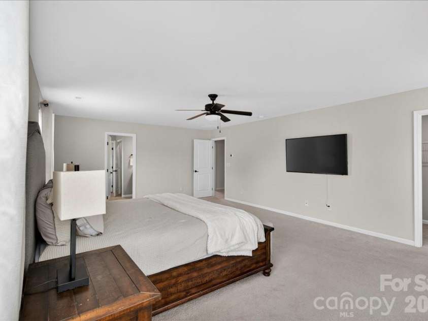 1677 Scarbrough Circle, Concord, NC 28025.  MLS# CAR4390698, YatesRealty ID 32046. Primary Bedroom