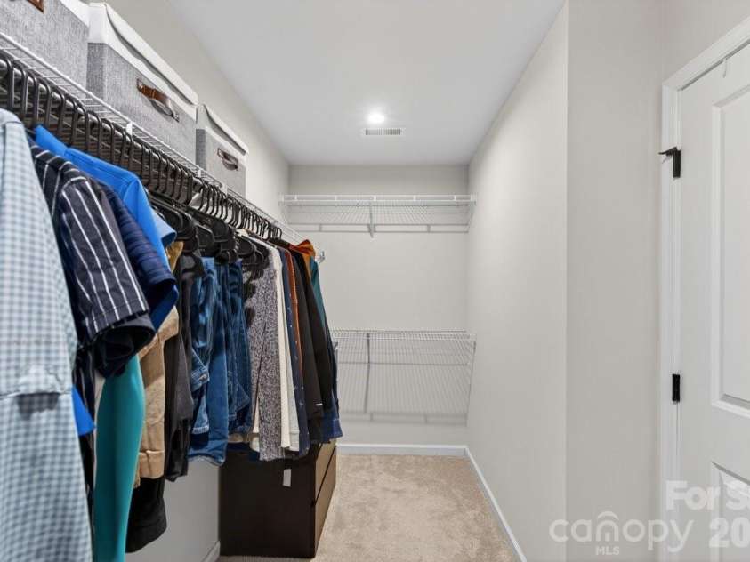 1677 Scarbrough Circle, Concord, NC 28025.  MLS# CAR4390698, YatesRealty ID 32046. Primary Closet