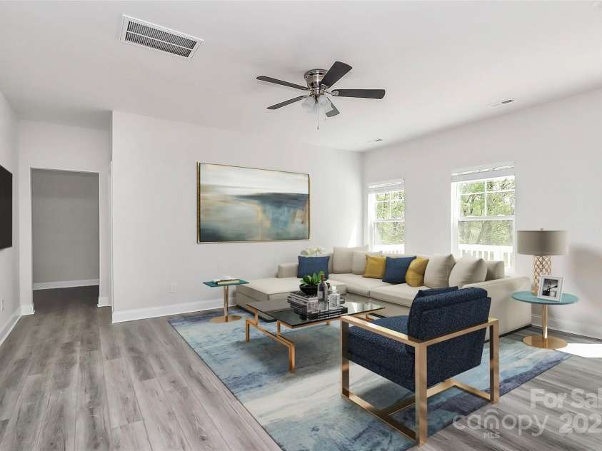 2902 Woodlands Creek Drive, Monroe, NC 28110.  MLS# CAR4237675, YatesRealty ID 32048. Digitally Staged