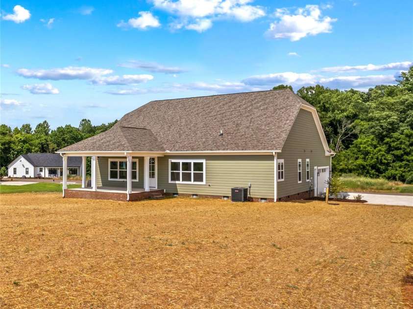 1260 Coppergate Drive, Salisbury, NC 28147.  MLS# CAR4273258, YatesRealty ID 32053. Back view of home.