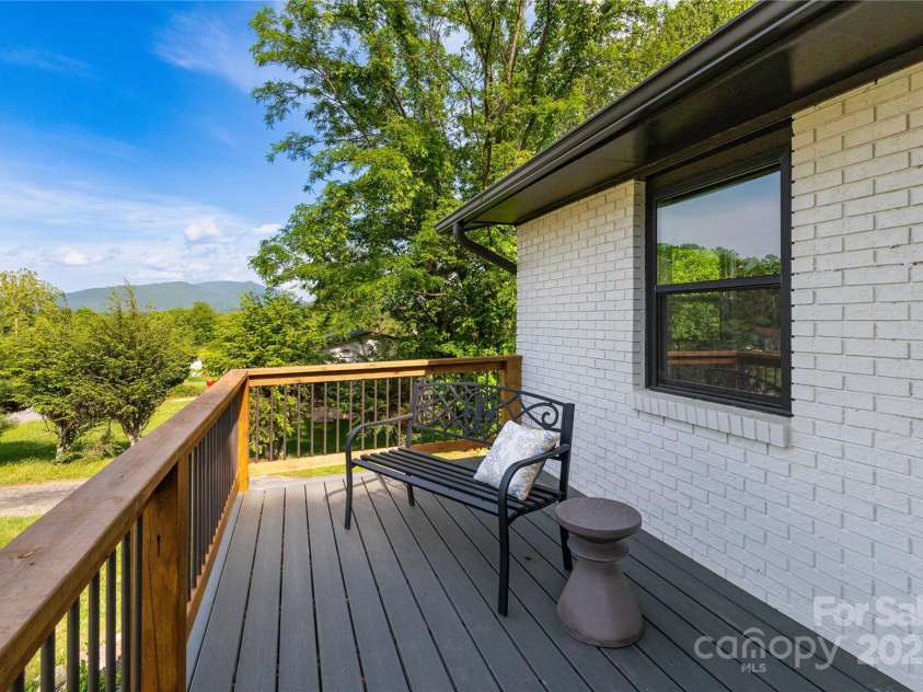 3 High Meadow Road, Asheville, NC 28803.  MLS# CAR4257892, YatesRealty ID 32055. Mtn views from front porch