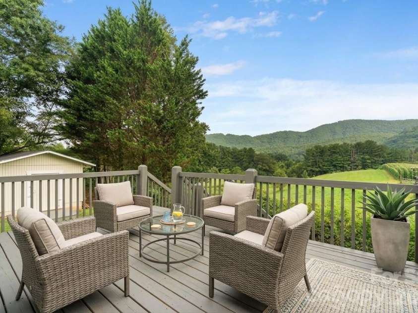 308 Browntown Road, Leicester, NC 28748.  MLS# CAR4419572, YatesRealty ID 32061. Photo Virtually Stagged