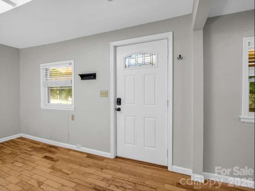 35 Chastain Hill Road, Mills River, NC 28759.  MLS# CAR4388520, YatesRealty ID 32063. Front Door