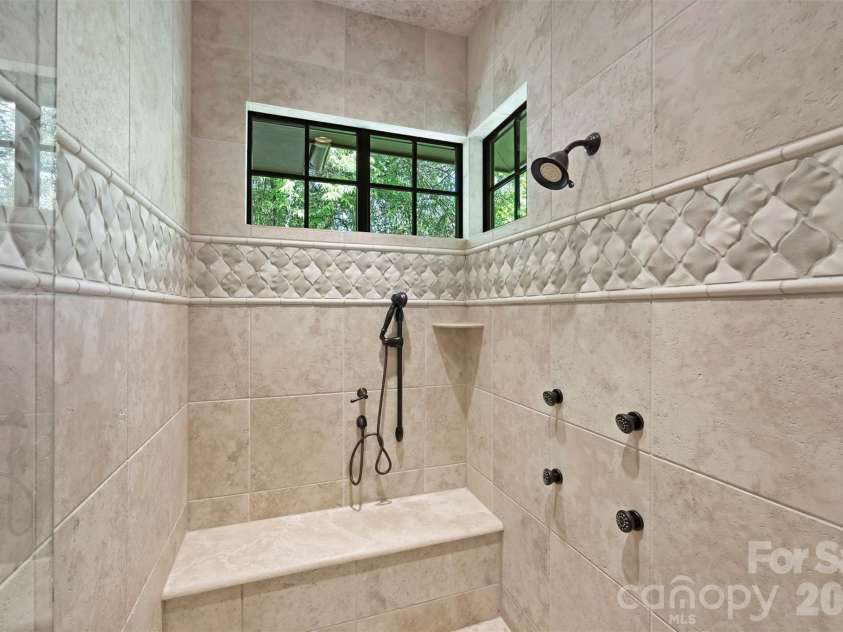 4901 Carmel Park Drive, Charlotte, NC 28226.  MLS# CAR4379174, YatesRealty ID 32065. Primary shower