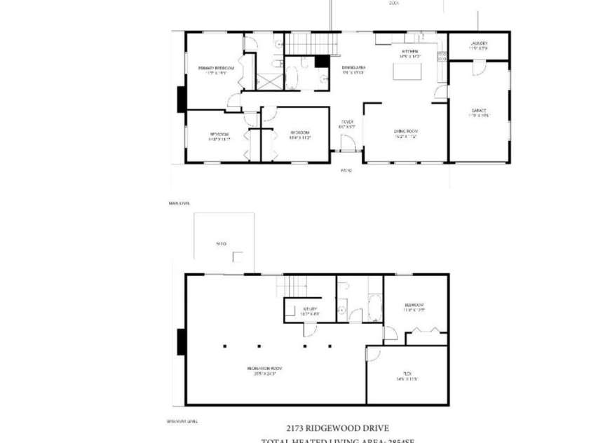 2173 Ridgewood Drive, Gastonia, NC 28054.  MLS# CAR4393306, YatesRealty ID 32068. 