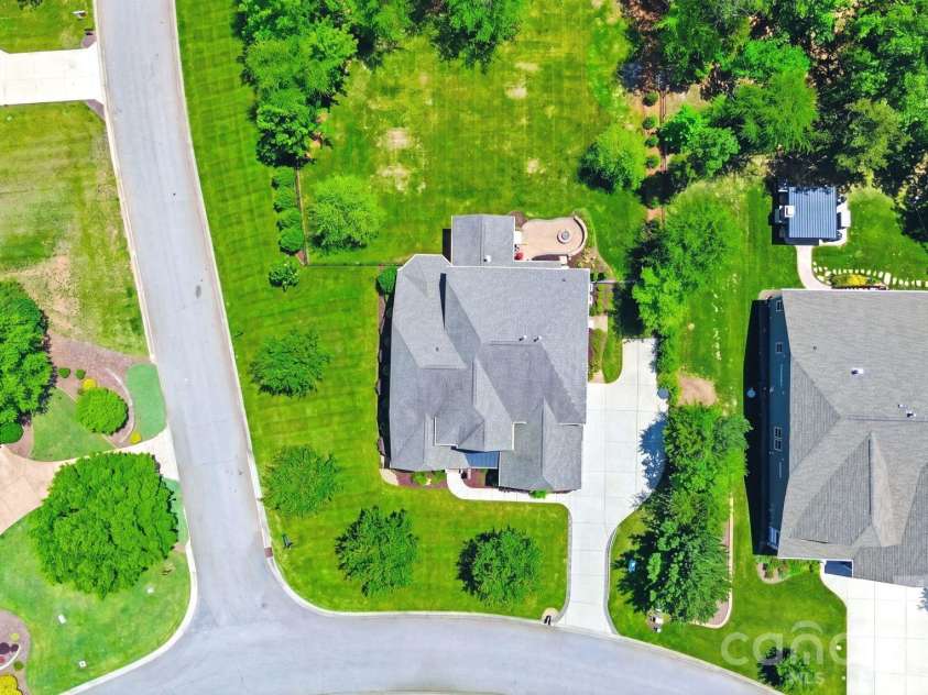 3060 Feathers Drive, York, SC 29745.  MLS# CAR4386400, YatesRealty ID 32071. Arial view