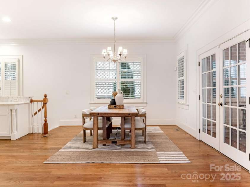528 Meadowbrook Road, Charlotte, NC 28211.  MLS# CAR4330838, YatesRealty ID 3208. Breakfast Area