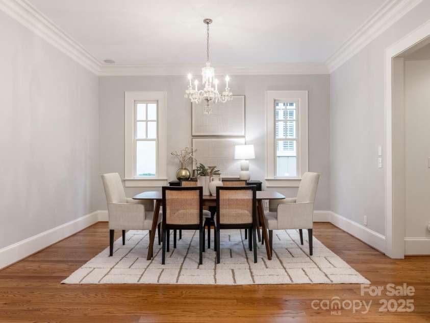 528 Meadowbrook Road, Charlotte, NC 28211.  MLS# CAR4330838, YatesRealty ID 3208. Dining Room