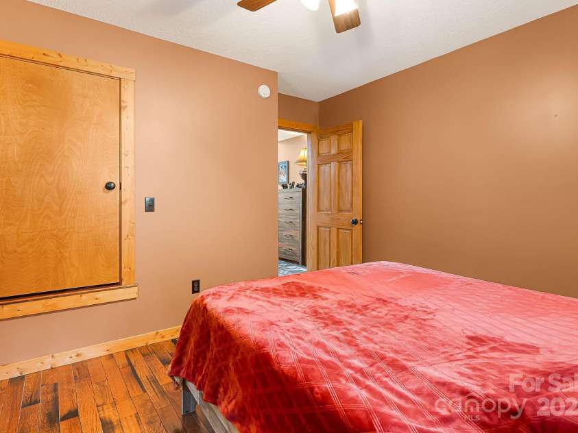 61 Turtle Rock Lane, Tuckasegee, NC 28783.  MLS# CAR4227707, YatesRealty ID 3208. 2nd bedroom upstairs