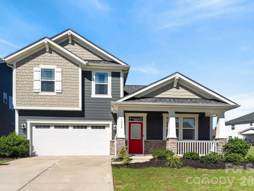 1008 Dania Road, Indian Trail, NC 28079.  MLS# CAR4390002, YatesRealty ID 32081. 