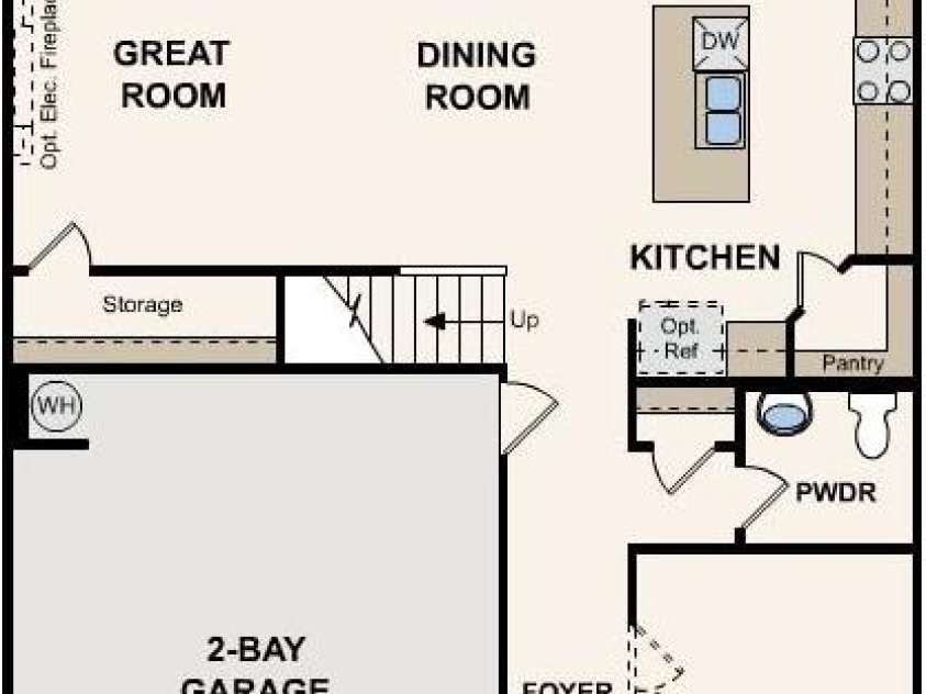 1217 Hallman Branch Lane, Lincolnton, NC 28092.  MLS# CAR4288121, YatesRealty ID 32082. Floorplan