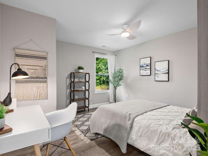 111 Mears Ridge Drive, Asheville, NC 28806.  MLS# CAR4265315, YatesRealty ID 32084. Additional bedroom on upper level