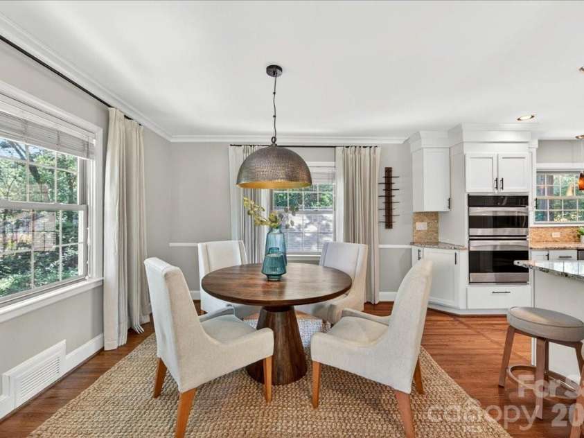 5451 Addison Drive, Charlotte, NC 28211.  MLS# CAR4391782, YatesRealty ID 32091. Dining