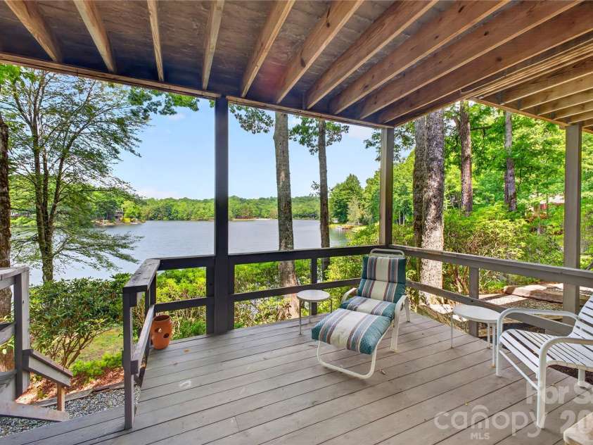118 Gagama Court, Brevard, NC 28712.  MLS# CAR4369667, YatesRealty ID 32094. Lower level view